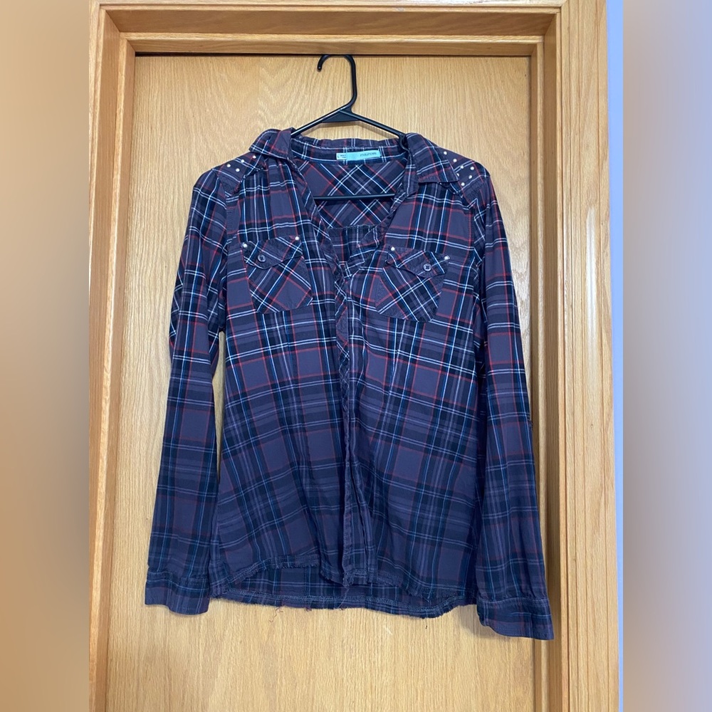 Maurice’s Black Flannel Size Large